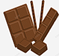 长条巧克力的糖果 页面网页 平面电商 创意素材