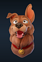 Dog, Marion VOLPE : Share you this friendly dog 
Zbrush and Photoshop.

Hope you like it !