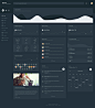 Themes & Templates : Material Admin Extended Dark is a Google Material Design inspired, powerful-lightweight, fully responsive, and retina display compatible admin HTML template based on the latest Bootstrap 3. MAED follows a unique dark color scheme 