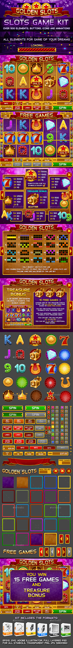 艾鹿L采集到【UI_SlotsCasino】