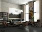 Industrial Loft : Industrial style loft.