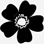 野玫瑰花花自然图标高清素材 设计图片 页面网页 平面电商 创意素材 png素材