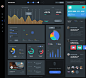 Dashboard Components数据管理界面,US - UI资源素材网http://www.uiushe.com/resources-sketch-form/