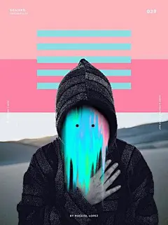 一天一张海报，他的设计惊艳了一整年..._Magdiel : 美国德克萨斯州的插画家、设计师Magdiel Lopez发起一个自我挑战的项目：每天创作一张海报（Creating a Poster Everyday）。长时间累积下来，他已经完成了数百件丰富多彩的海报…