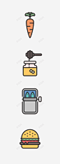 实物图标高清素材 拟物化 胡萝卜 食物 UI图标 设计图片 免费下载 页面网页 平面电商 创意素材