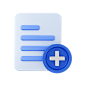 Upload Folder 3D Illustration