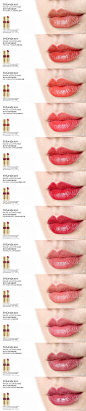 【YSL ROUGE VOLUPTÉ SHINE/圣罗兰莹亮纯魅唇膏】79/80/81/82/83/84/85/86/87/88/89/90 19ss十二支新色全试色