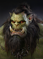 The Art of Warcraft Film - DarkScar , Wei Wang : These pictures are for the concept and illustrations of Warcraft movies made between 2013 to 2015