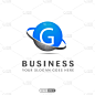 商业公司字母 G 标志
