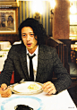 穿上Saint Laurent的小田切让，《Cluel Homme》2019.11月号 ​​​​