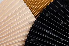 抽象背景与纹理纸扇