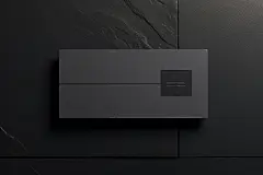 高级样机明信片名片卡片样机模型