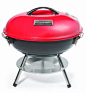 Cuisinart CCG-190RB Portable Charcoal Grill, 14-Inch, Red
