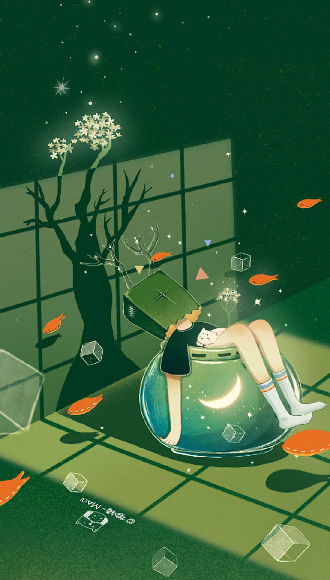 收获一阵绿色的夏日晚风作者猫矮maoi67676767