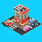 isometric illustration : Isometric illustration