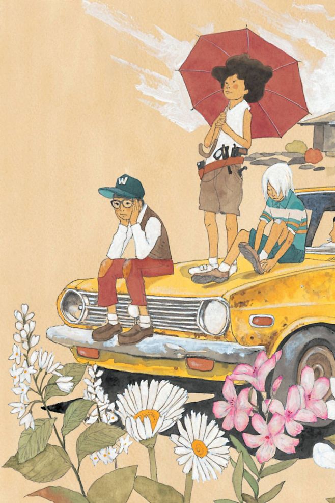 松本大洋(Matsumoto Taiyou)，日本漫画家。 以下采集作品是他的Sunny 01其中几幅，具体全部漫画我会采集在另一个画板