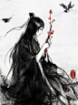 古风美男图 - 春暖花开 - 面朝大海，春暖花开。