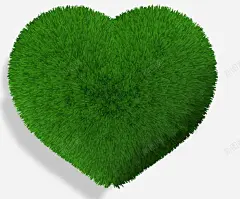 爱心草坪高清素材 页面 页面网页 平面电商 创意素材 png素材