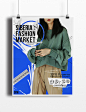 Illustration for the Siberian Fashion Market event : Illustration made for fashion event