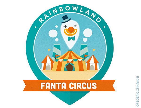 RAINBOWLAND Badges :...