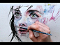 传神！水彩画绘制人像 在线观看 - 酷6视频