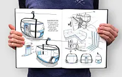 户外，交通，车，公园，滑到，索道， 工业设计，产品设计，普象网