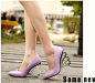 2014新款春鞋单鞋 性感尖头浅口波浪型水晶跟坡跟单鞋 高跟鞋-淘宝网http://www.meilishuo.com/share/2652300132?d_r=0__0-5-7-14
