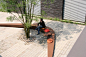 Bench by Dirry de Bruin at the Vescom headquarters in Deurne, NL. Click image for link to full profile, and visit the slowottawa.ca boards >> https://www.pinterest.com/slowottawa/: 