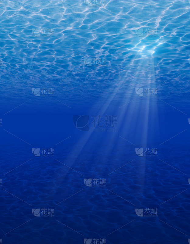 水下,自然,垂直画幅,水,运动,阳光光束...