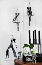 wall illustrations + table styling via Trendenser: 