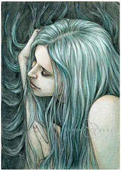 Serena Verde 手绘传奇插画信上 超级英雄 游戏插画 数字艺术 插画 手绘 传奇插画 CG 