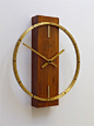 Anonymous; Wall Clock by Kienzle, c1970.: 