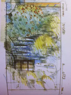 【珍藏】庞大的千与千寻手绘原稿_看图_千与千寻吧_百度贴吧