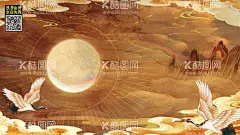 敦煌复古  - 源文件下载【酷图网】敦煌复古,敦煌复古海报,中国风,背景插画,国潮传统,古典,岩彩,烫金海报,psd,设计素材,敦煌舞蹈,敦煌背景,敦煌演出,复古背景,敦煌素材