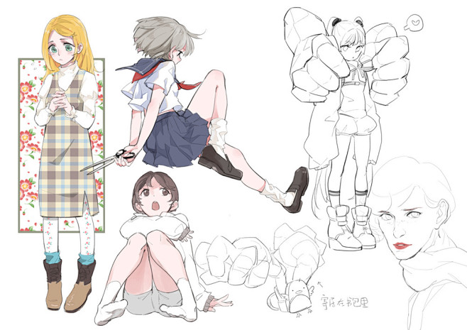 一些摸鱼-兔街_摸鱼,原创,涂鸦_涂鸦王...