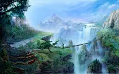 【古图专帖】——『手绘系列』——风景、楼阁、宫殿等各种场景_古风图片吧_百度贴吧