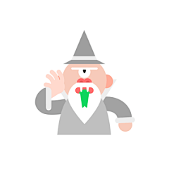 一场有趣的魔术表演！分享来自乌克兰插画师Markus Magnusson的动态图像设计作品。#灵感和创意# #发现插画# #发现有趣# ​