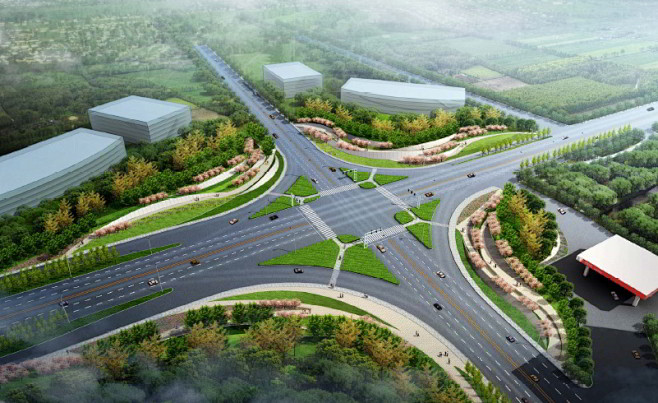 【新提醒】环保科技工业园道路景观规划设计...