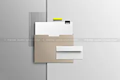 21款现代时尚品牌vi设计笔记本名片信纸文具展示贴图ps样机模版-淘宝网