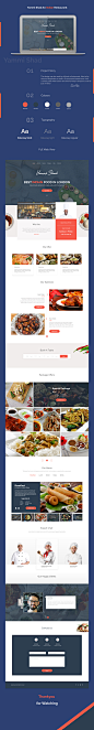 Restaurant Web Design : An simple effort to design restaurant website.