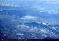 冰山 新疆 风景 飞机上 云上