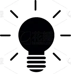 图标,好主意,电灯泡,分离着色,创造力,活力,概念,图像,James Watt,巨大的
