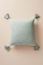 Slide View: 2: Tufted Rayas Pillow