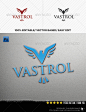 Vastrol徽标模板 - 抽象图案模板
