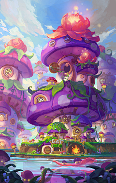 feishu1214采集到魔幻类场景