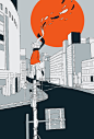 上る/みつきさなぎのイラスト