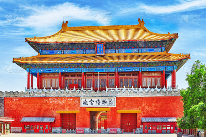 大门,神武门,故宫,北,美国的北京烤鸭,胡青,明朝风格,亭台楼阁,博物馆,纪念碑