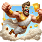 zeus slot game character