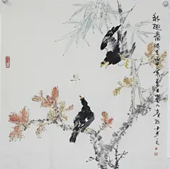 画家蒲青松2016新作。_国画吧_百度贴吧