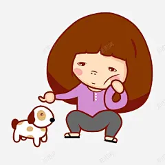 失落的女孩 设计图片 免费下载 页面网页 平面电商 创意素材